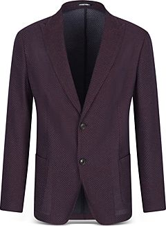 Emporio Armani Slim Fit Textured Suit Jacket