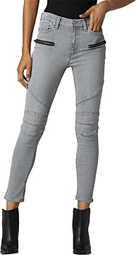 Barbara Super Skinny Ankle Jeans in Cloudy Sky