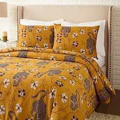 Tiger Duvet Cover Set, King