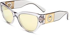 Cat Eye Sunglasses, 55mm