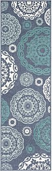 Alfresco Alf-j Runner Area Rug, 2'5 x 7'10