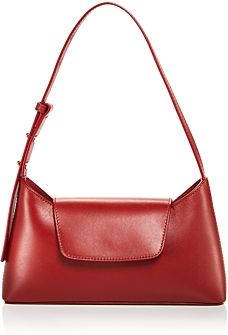 Envelope Top Flap Leather Bag