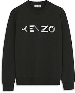 Embroidered Logo Sweater