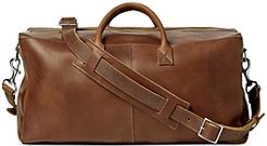 Usa Heritage Leather Utility Duffle Bag