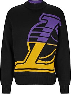 Relaxed Fit Lakers Basketball Sweater