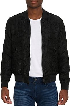 Ebony Ions Limited Edition Camouflage Jacquard Bomber Jacket