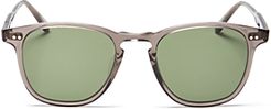 Brooks Grey Crystal/G15 Sunglasses, 47mm