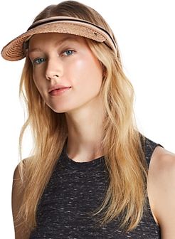 Marina Raffia Visor