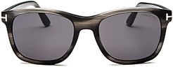 Eric Square Sunglasses, 55mm