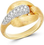 18K Yellow Gold & 18K White Gold Lucia Diamond Link Ring