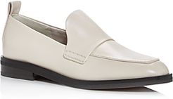 Alexa Square-Toe Loafers