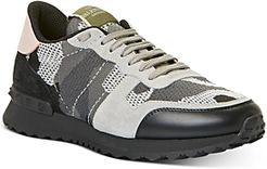 Valentino Women's Rockrunner Lace Up Sneakers