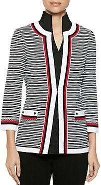Striped Knit Jacket