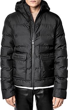 Seamless Quilted Hooded Puffer Parka