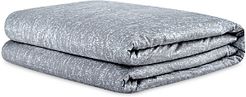 x Modernist Cotton Fashion Solids Weighted Blanket, 35 lbs.