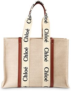 Woody Large Canvas Tote