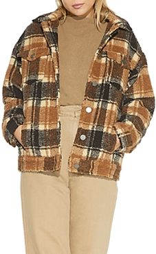 Kris Plaid Sherpa Jacket