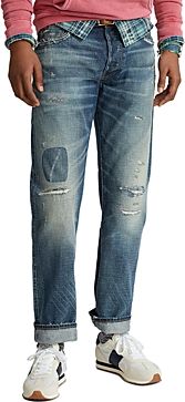 Classic Distressed Jeans