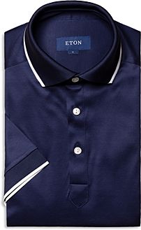 Contemporary Fit Short Sleeve Jersey Polo