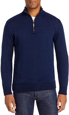 Regular Fit Quarter Zip Sweater