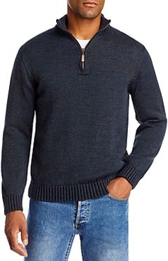 Regular Fit Quarter Zip Sweater