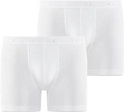 Cotton Blend Boxer Briefs, Pack of 2