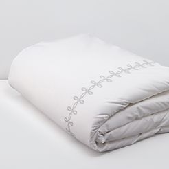 Gordian Knot Percale Duvet Cover, Full/Queen