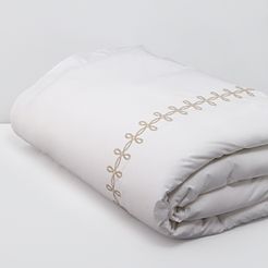 Gordian Knot Percale Duvet Cover, Full/Queen