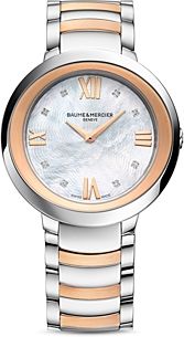 Promesse Diamond Two Tone Watch, 34mm