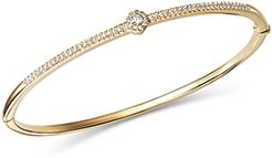 Diamond Flower Station Bangle in 14K Yellow Gold, 0.33 ct. t.w. - 100% Exclusive