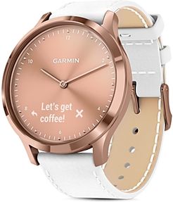 Vivomove Hr Rose Gold Touchscreen Hybrid Smartwatch, 43mm