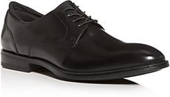 Futurepod Leather Plain-Toe Oxfords