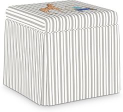 Gray Malin x Cloth & Co. Adrianna Storage Ottoman