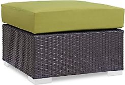 Convene Outdoor Patio Square Ottoman