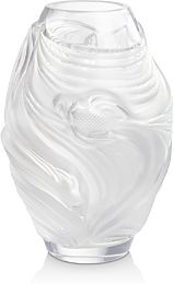 Poissons Combattants Clear Vase, Small