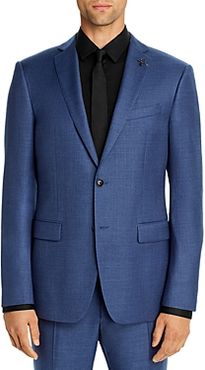 Bleecker Melange Solid Slim Fit Suit Jacket