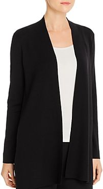 Eileen Fisher Petite System Merino Wool Open-Front Cardigan