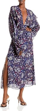 Skage Printed Midi Dress