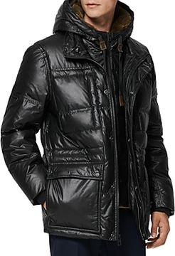 Kincaid Coated Down Puffer Coat