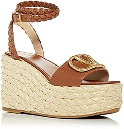 Wedge Platform Espadrille Sandals