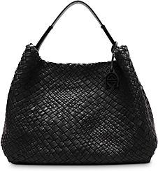 Eitenne Aigner Irena Woven Leather Hobo