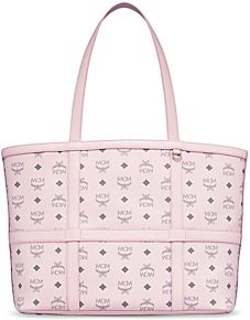 Delmy Visetos Medium Shopper Tote