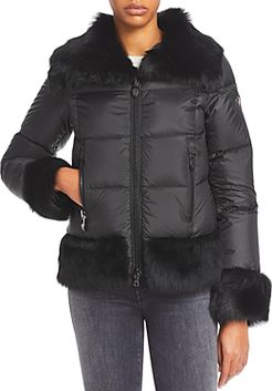 Dardana Shearling Trimmed Jacket