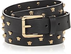 Medusa Stud Leather Belt