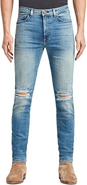 Greyson Skinny Jeans in Distressed Prague