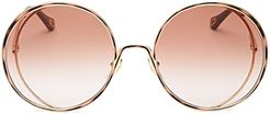 Round Sunglasses, 61mm