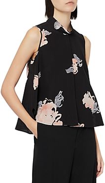 Emporio Armani Rose Print Top