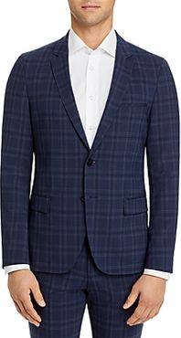 Anfred Plaid Extra Slim Fit Suit Jacket