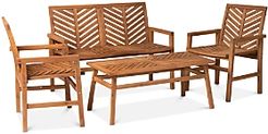 Harbor 4 Piece Outdoor Patio Set