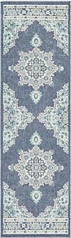 Alfresco Alf-k Runner Area Rug, 2'5 x 11'10